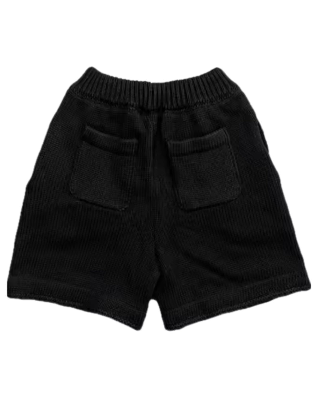 Knitted and printed “limited edition” bermuda shorts